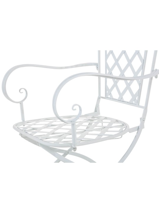 Lot de 2 chaises Adara, blanc