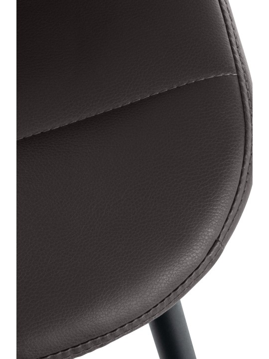 Chaise Tom simili cuir, brun Chaise Tom simili cuir, brun