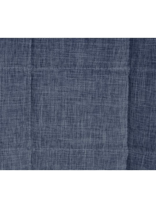 Chaise Tom en tissu, bleu