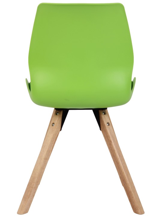Chaise Luna en plastique, vert