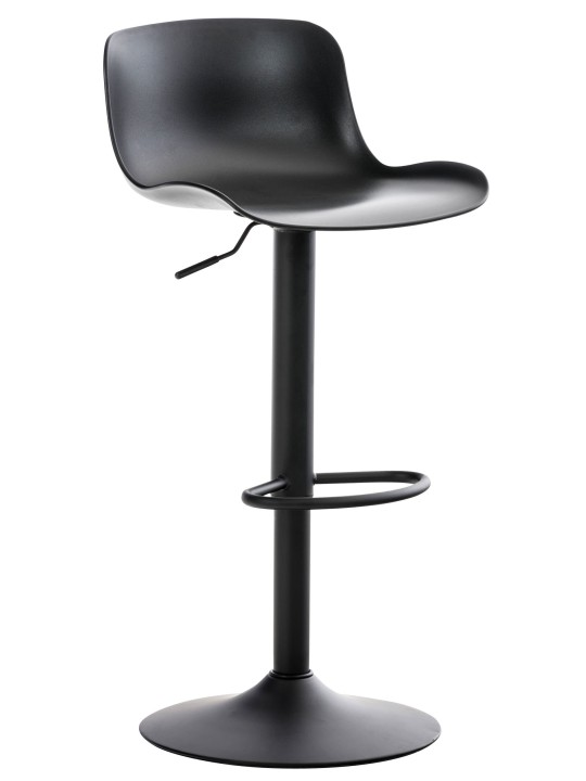 Ensemble de 4 tabourets de bar Almada, noir
