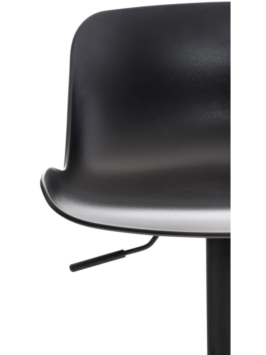 Ensemble de 4 tabourets de bar Almada, noir