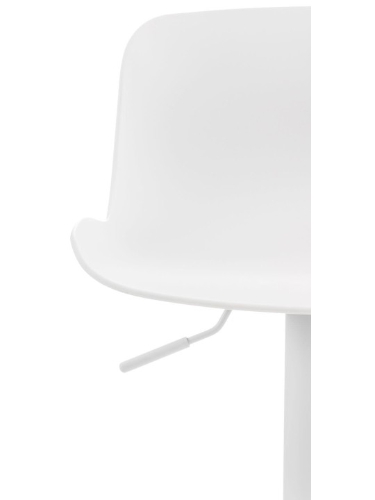 Ensemble de 4 tabourets de bar Almada, blanc