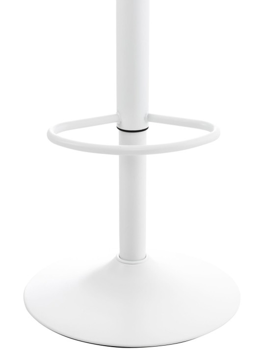 Ensemble de 4 tabourets de bar Almada, blanc