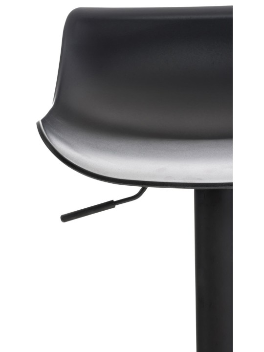 Ensemble de 4 tabourets de bar Aveiro, noir