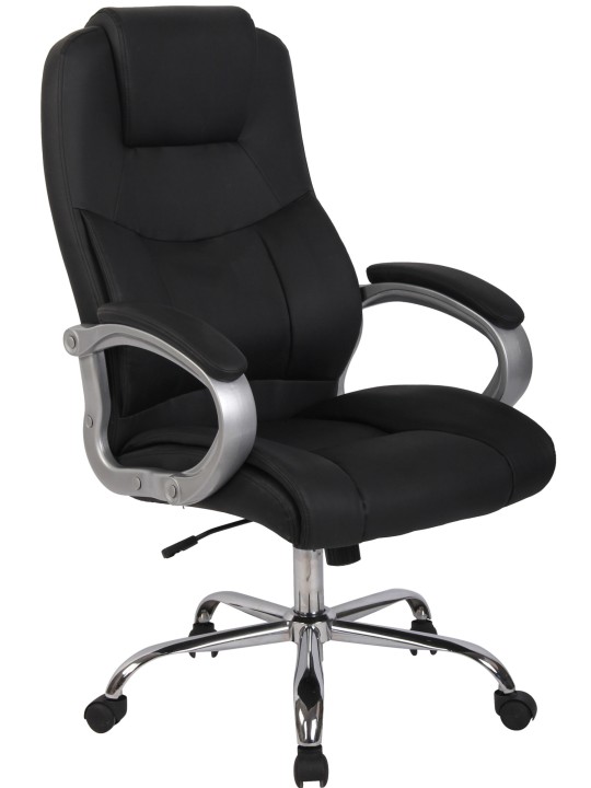 Chaise de bureau BIG Apollo simili cuir V2, noir Chaise de bureau BIG Apollo simili cuir V2, noir