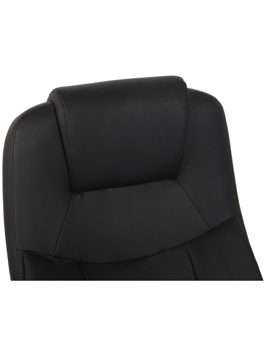 Chaise de bureau BIG Apollo simili cuir V2, noir Chaise de bureau BIG Apollo simili cuir V2, noir