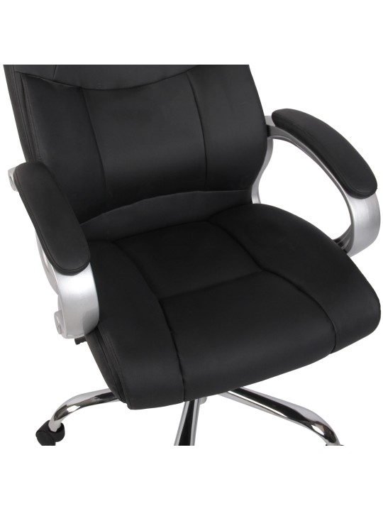 Chaise de bureau BIG Apollo simili cuir V2, noir Chaise de bureau BIG Apollo simili cuir V2, noir