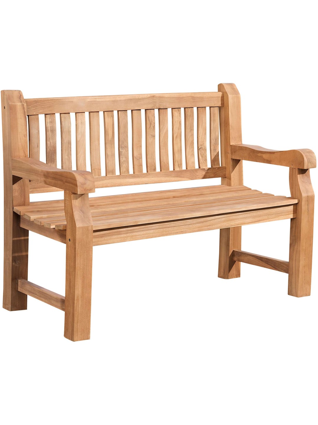 Banc en teck Jackson V2 120 cm, teck