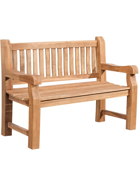 Banc en teck Jackson V2 120 cm, teck Banc en teck Jackson V2 120 cm, teck