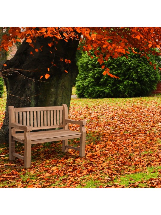 Banc en teck Jackson V2 120 cm, teck Banc en teck Jackson V2 120 cm, teck