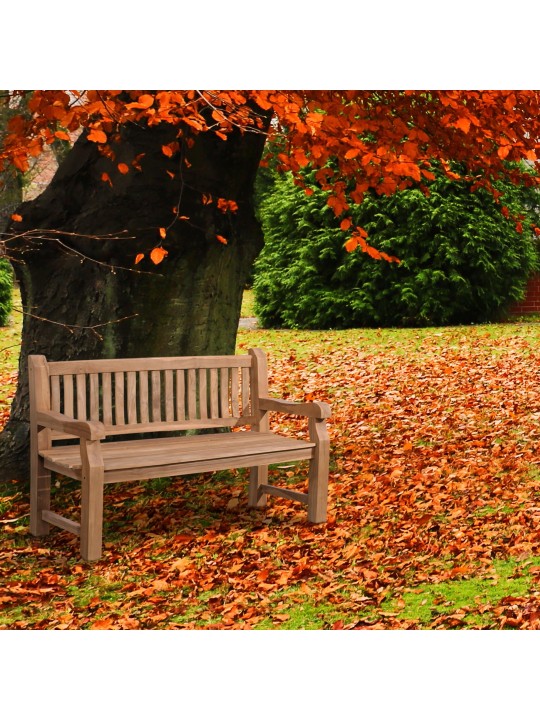 Banc en teck Jackson V2 150 cm, teck