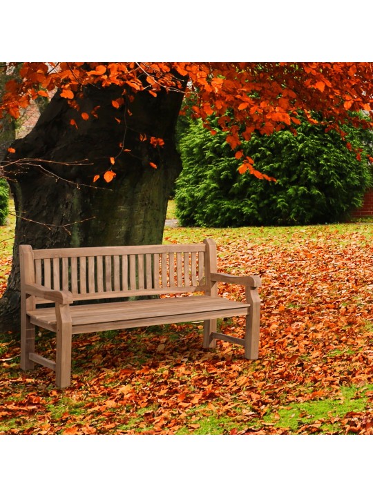 Banc en teck Jackson V2 180 cm, teck Banc en teck Jackson V2 180 cm, teck