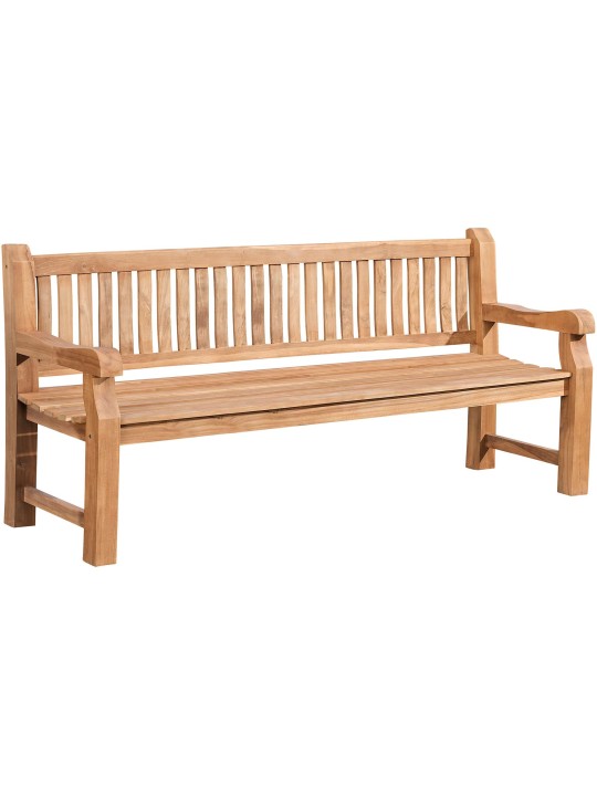 Banc en teck Jackson V2 200 cm, teck