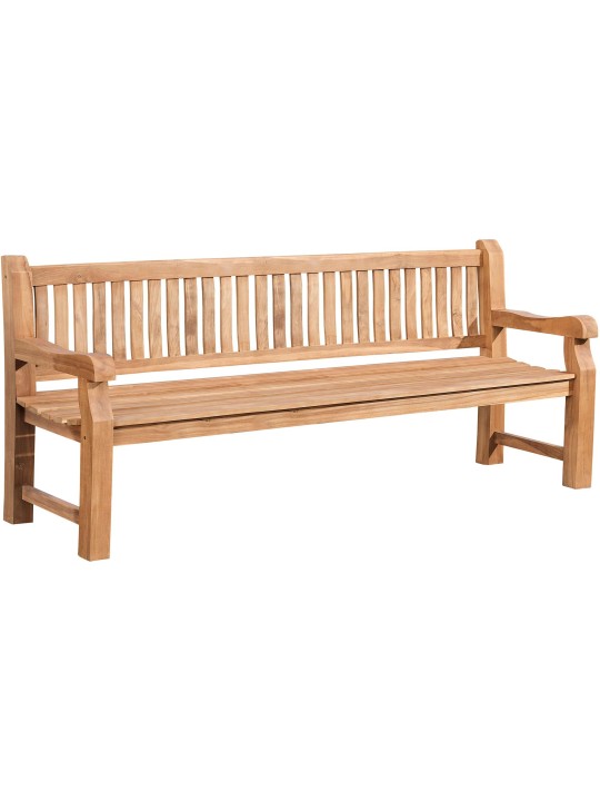 Banc en teck Jackson V2 220 cm, teck
