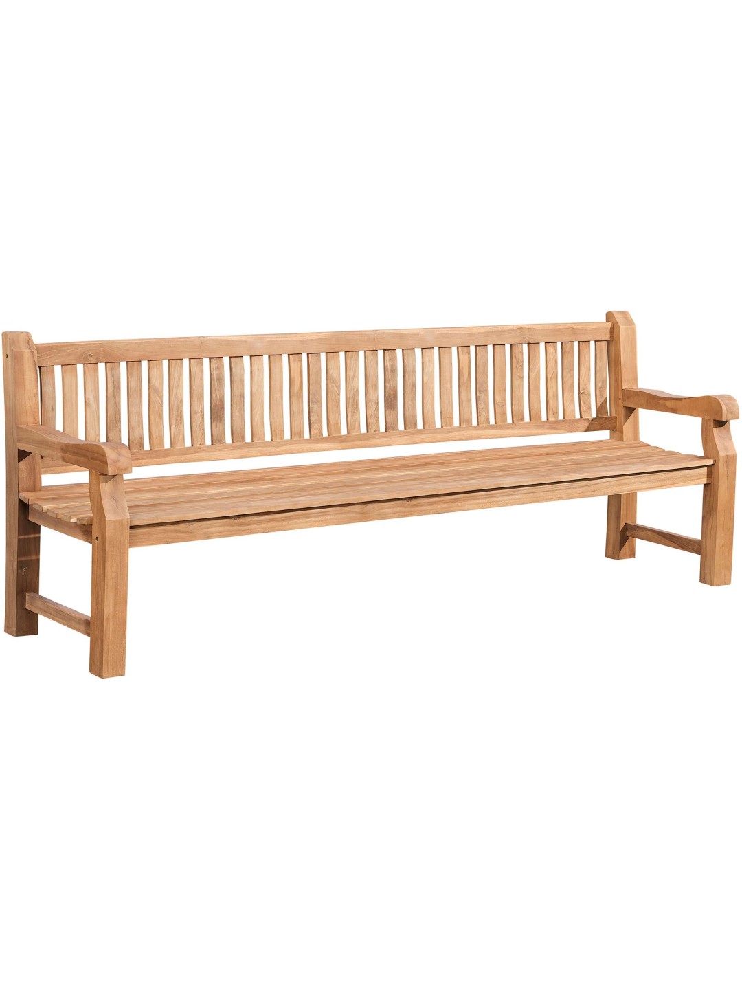 Banc en teck Jackson V2 240 cm, teck