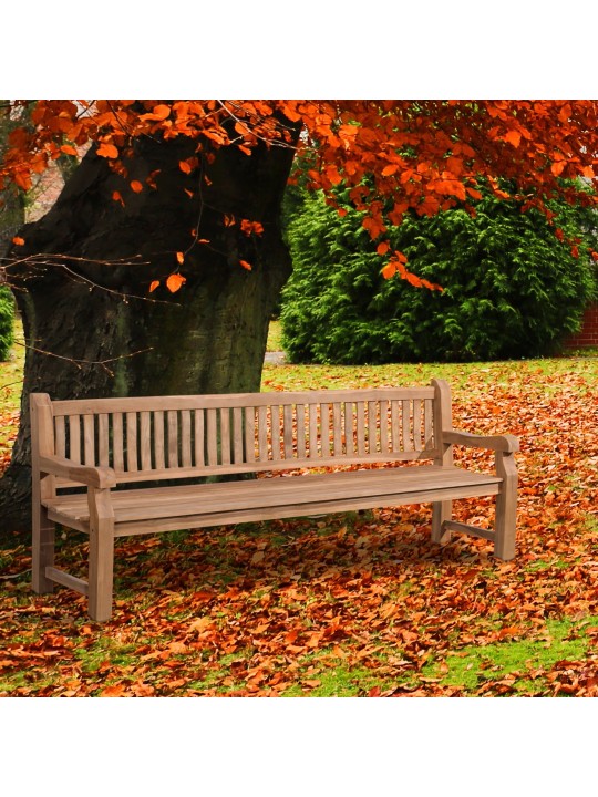 Banc en teck Jackson V2 240 cm, teck Banc en teck Jackson V2 240 cm, teck