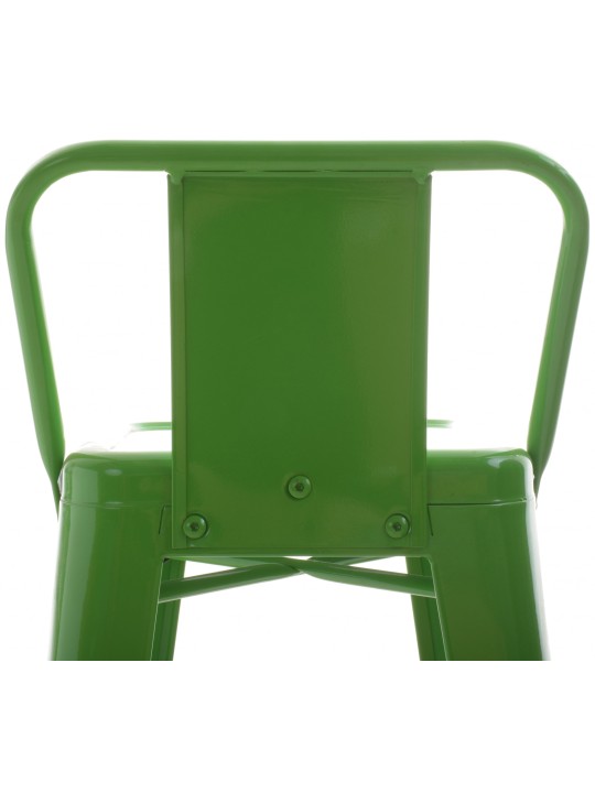 Lot de 4 tabourets de bar Mason, vert Lot de 4 tabourets de bar Mason, vert