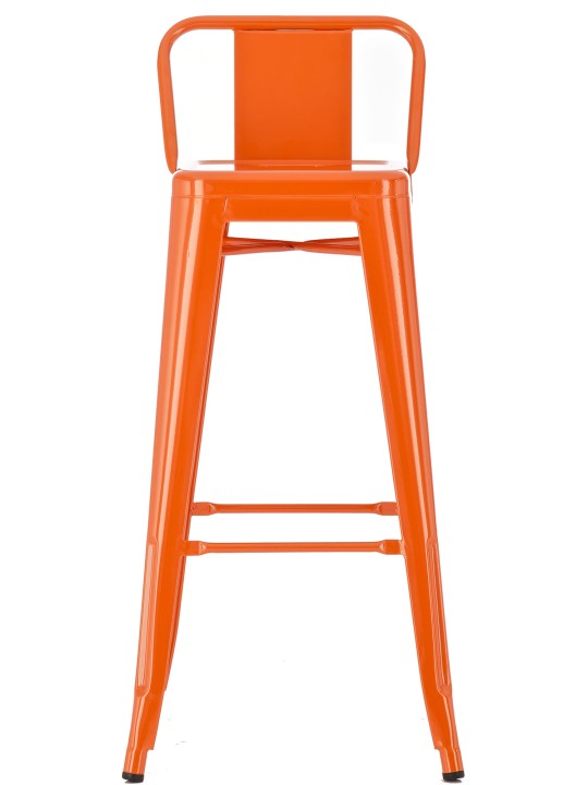 Lot de 4 tabourets de bar Mason, orange Lot de 4 tabourets de bar Mason, orange