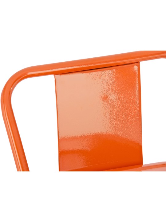 Lot de 4 tabourets de bar Mason, orange Lot de 4 tabourets de bar Mason, orange