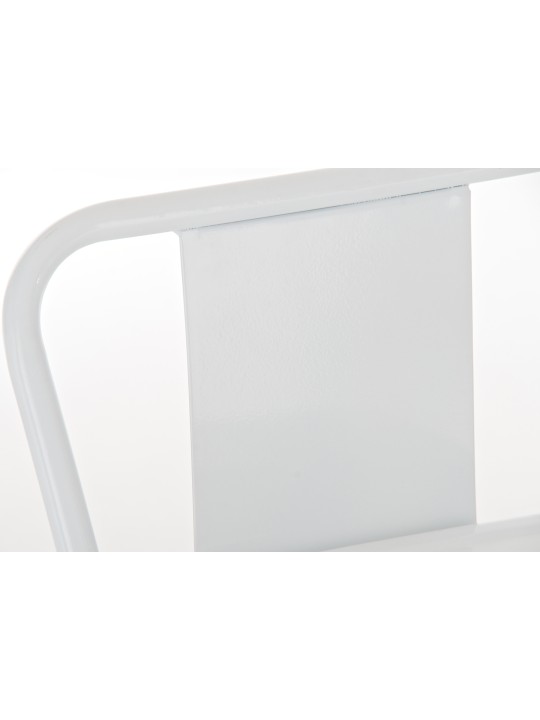 Lot de 4 tabourets de bar Mason, blanc Lot de 4 tabourets de bar Mason, blanc