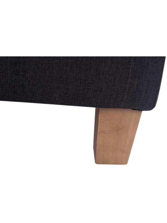 Lot de 2 tabourets Pharaon, lumière antique, gris foncé