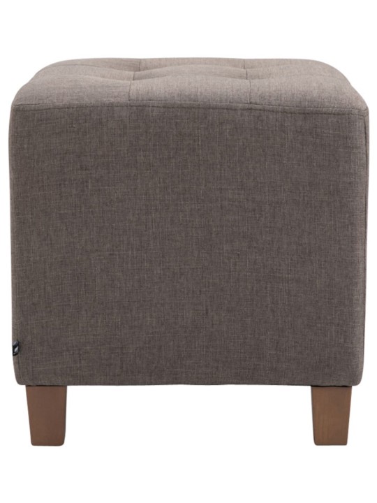 Lot de 2 tabourets Pharaon, lumière antique, taupe Lot de 2 tabourets Pharaon, lumière antique, taupe