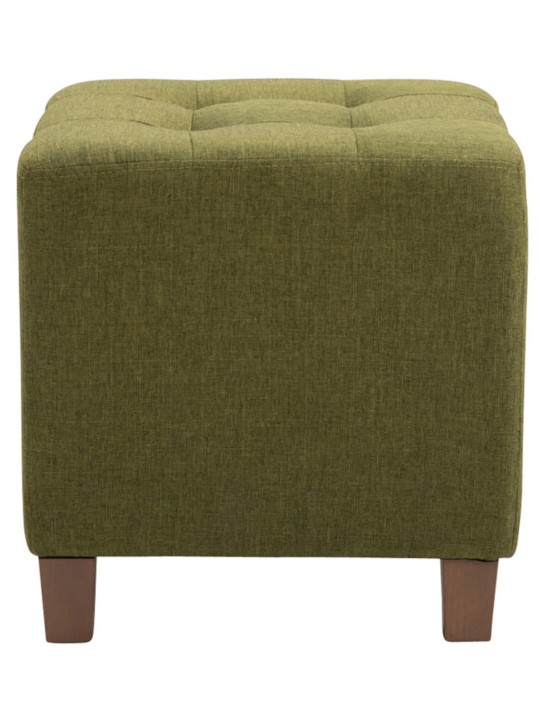 Lot de 2 tabourets Pharaon, lumière antique, vert