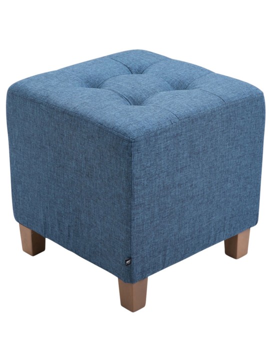 Lot de 2 tabourets Pharaon, lumière antique, bleu