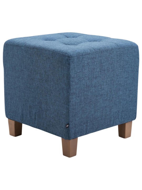 Lot de 2 tabourets Pharaon, lumière antique, bleu