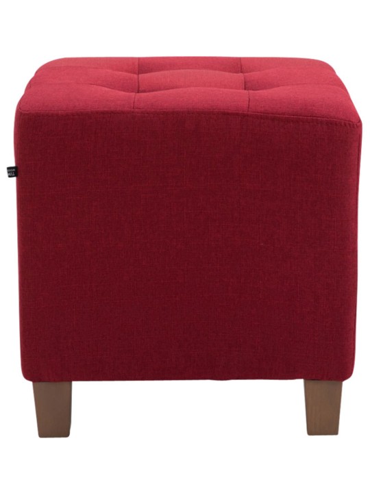 Lot de 2 tabourets Pharaon, lumière antique, rouge