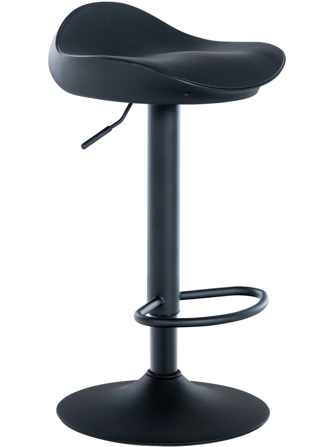 Tabouret de bar Alisson, noir