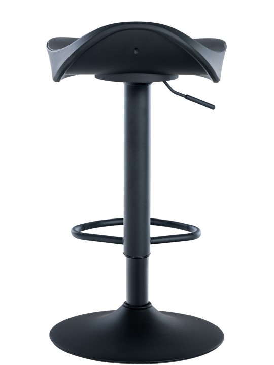 Tabouret de bar Alisson, noir