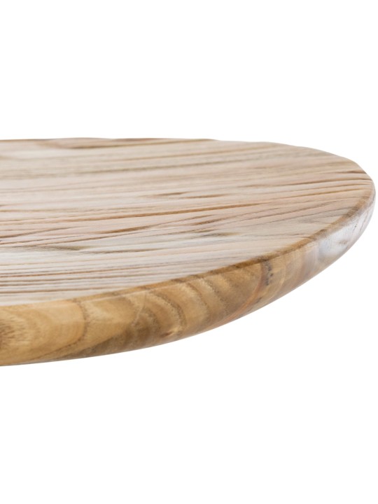 Lot de 2 tabourets de bar Skelde, naturel