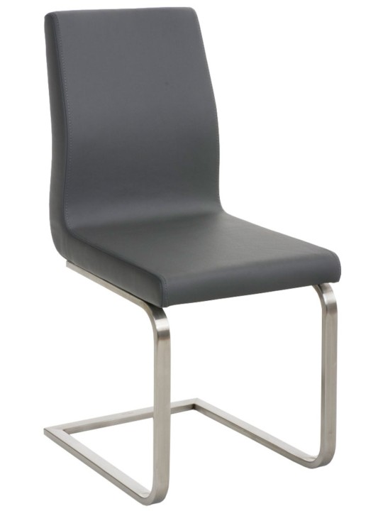 Lot de 2 chaises de salle à manger Belfort, gris