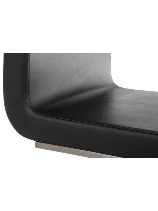 Lot de 2 chaises de salle à manger Belfort, noir