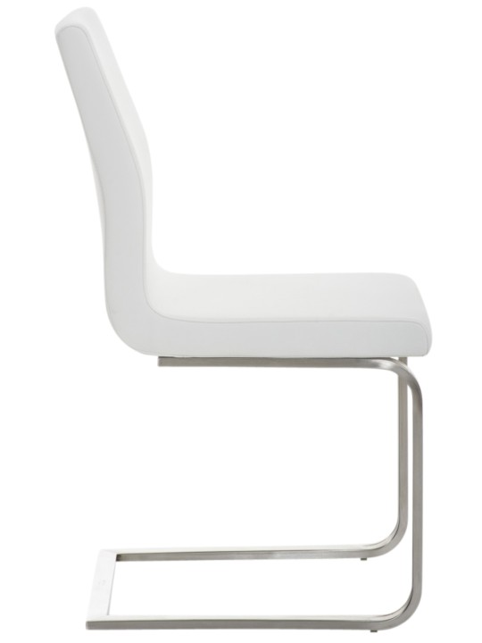 Lot de 2 chaises de salle à manger Belfort, blanc