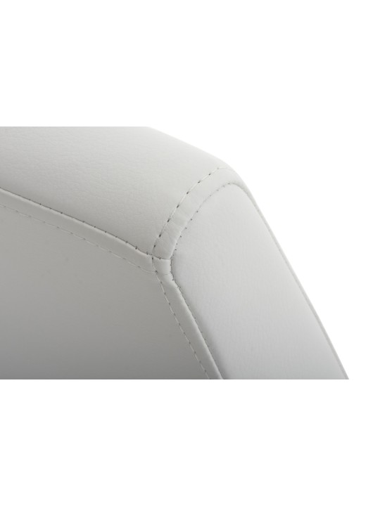 Lot de 2 chaises de salle à manger Belfort, blanc