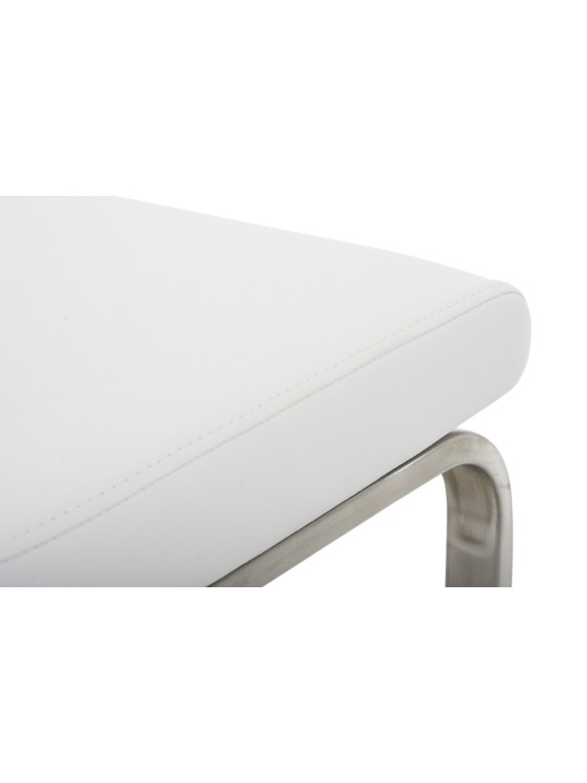 Lot de 2 chaises de salle à manger Belfort, blanc