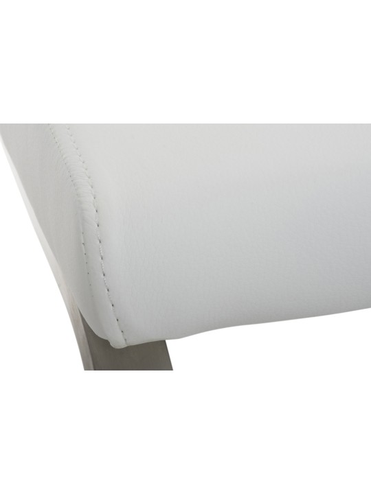 Lot de 2 chaises de salle à manger Belfort, blanc