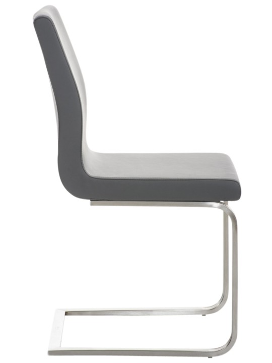 Lot de 2 chaises de salle à manger Belfort, gris