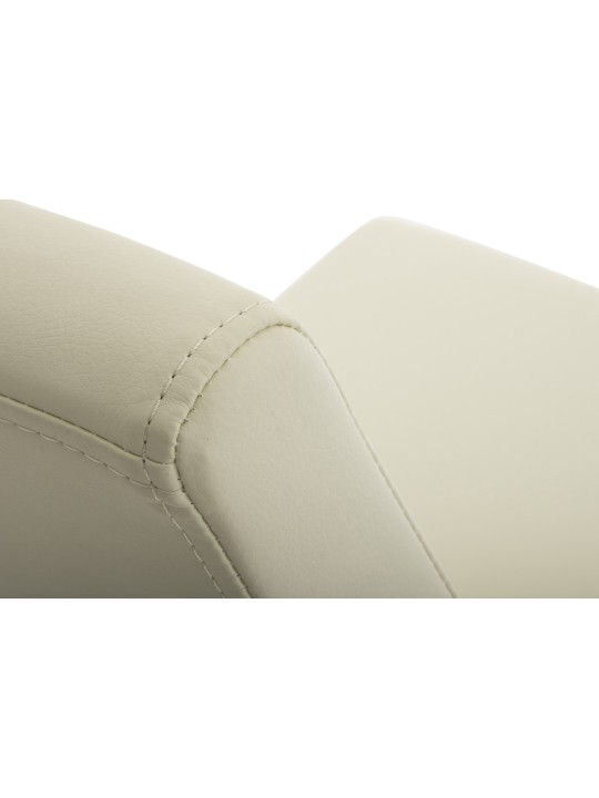 Lot de 2 chaises de salle à manger Belfort, crème