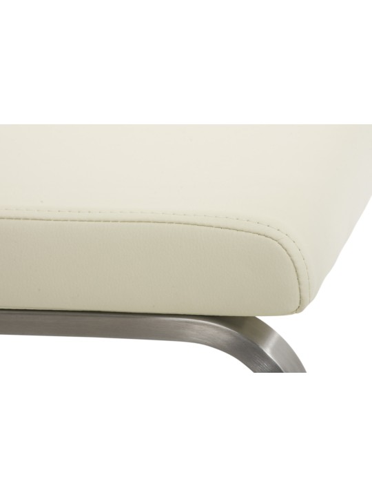 Lot de 2 chaises de salle à manger Belfort, crème