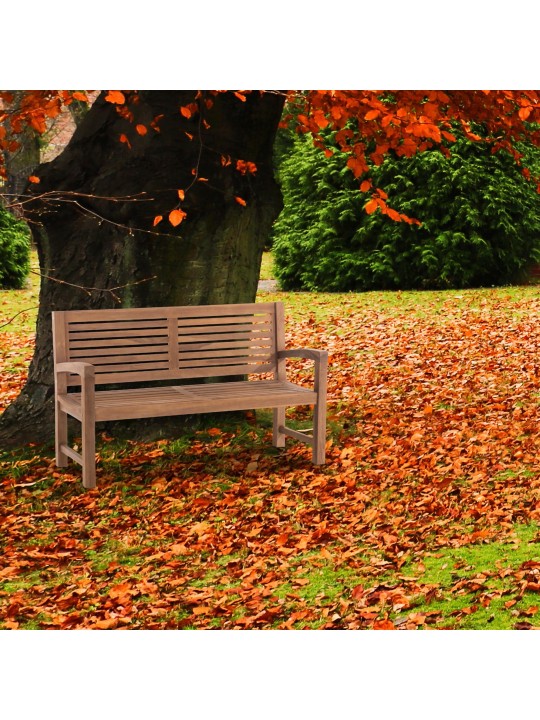 Banc en teck Halden 150 cm, teck