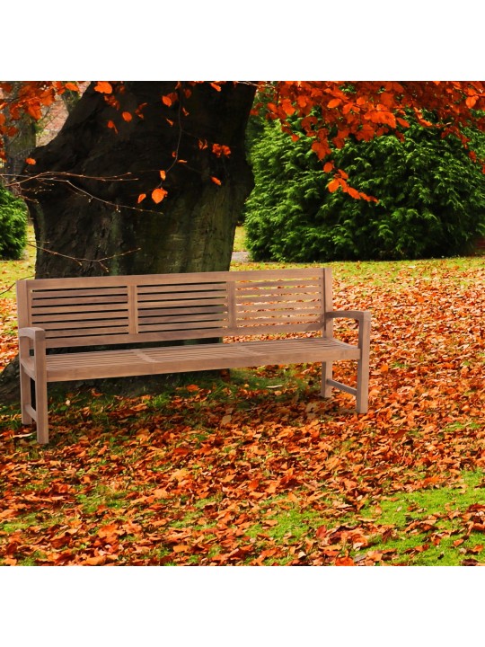 Banc en teck Halden 220 cm, teck