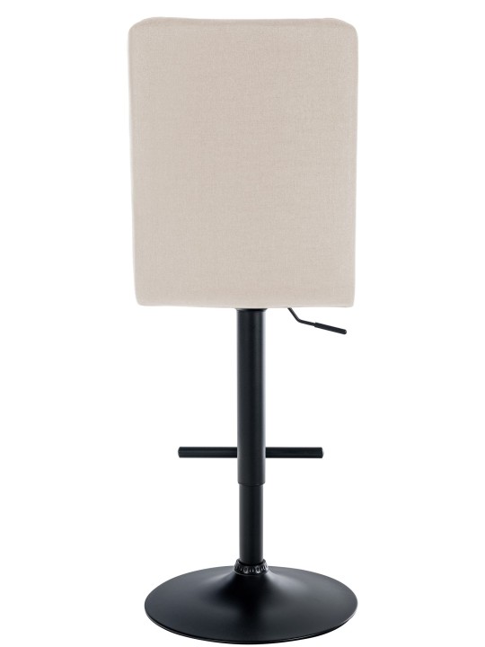 Tabouret de bar Pékin V2 tissu, crème
