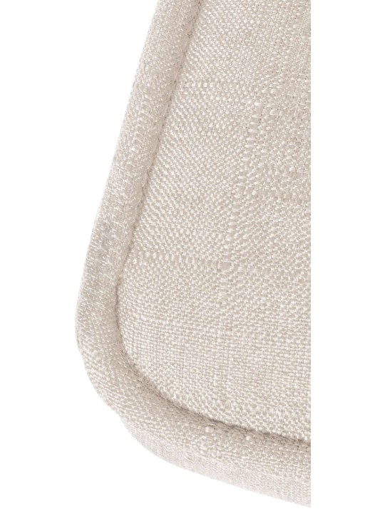 Tabouret de bar Pékin V2 tissu, crème