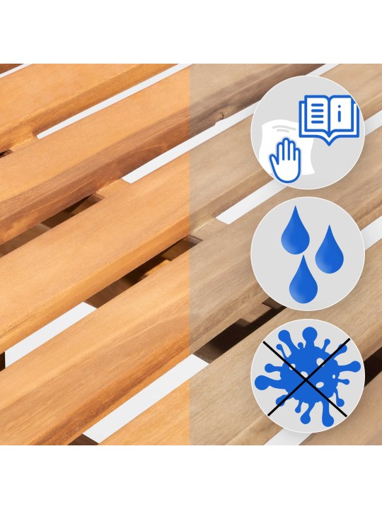 Banc en teck Florida 180 cm, teck Banc en teck Florida 180 cm, teck