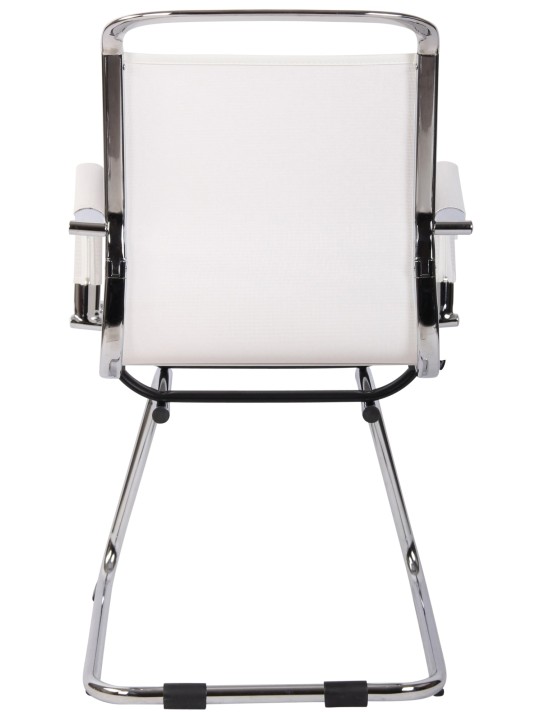 Chaise visiteur Barnet Mesh, blanc