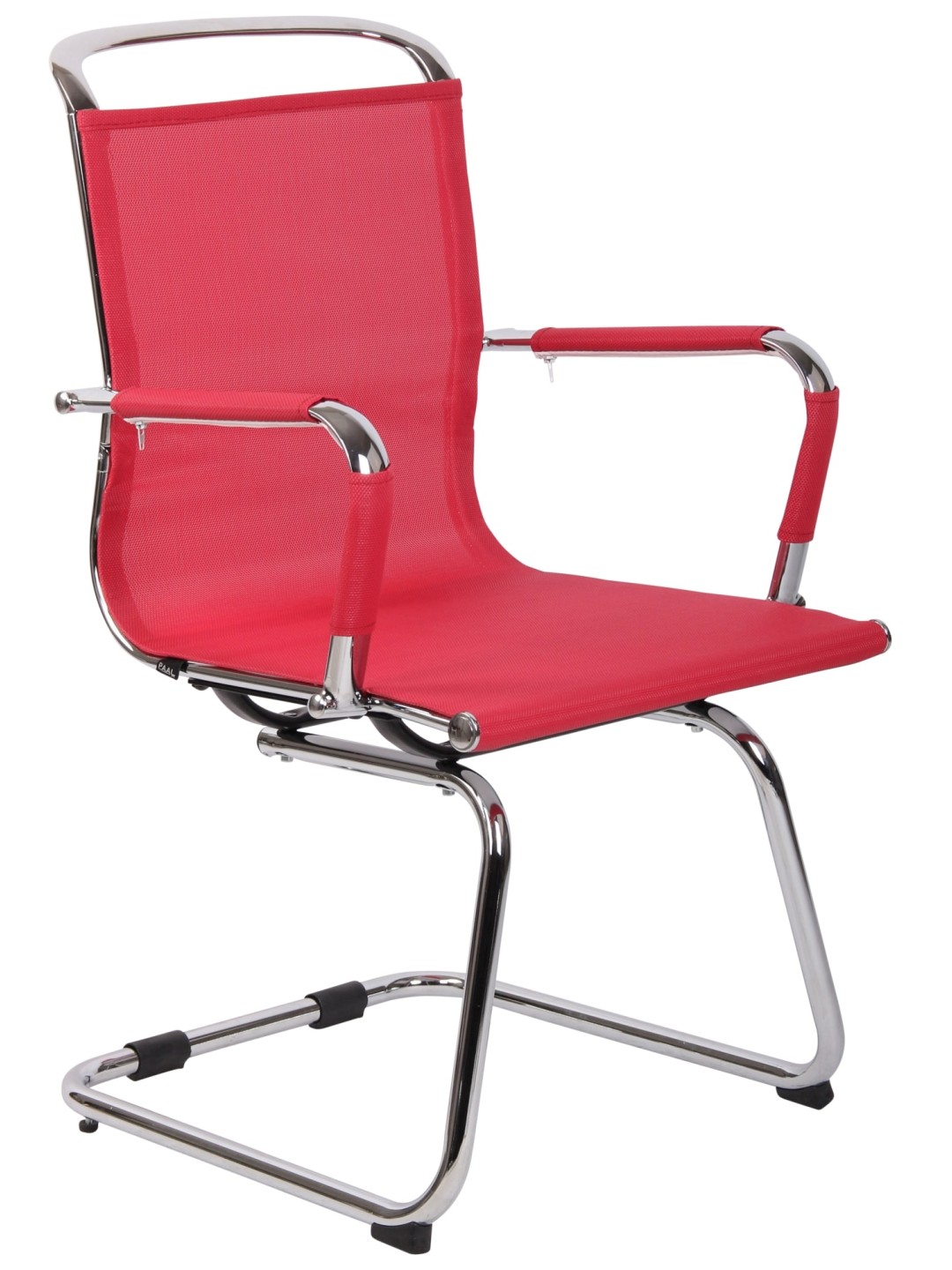 Chaise visiteur Barnet Mesh, rouge